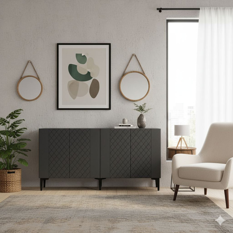 Console, Gris anthracite