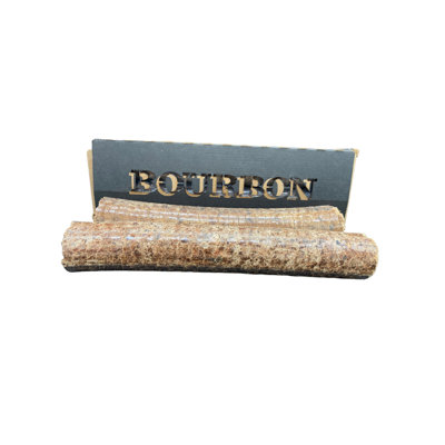 Foyer double Bourbon Barrel Log