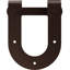 Premium Horseshoe Roller Hanger Steel Single Door Barn Door Hardware Kit Standard Single-1031149229