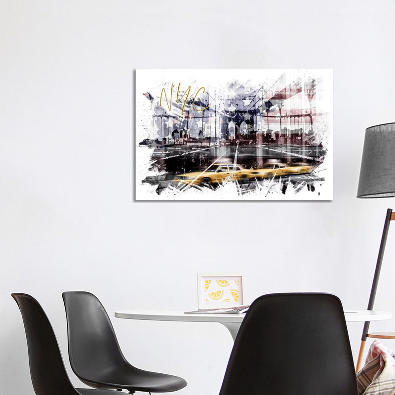 1 Piece Wrapped Canvas Wall Art, 30.48 cm H x 45.72 cm W