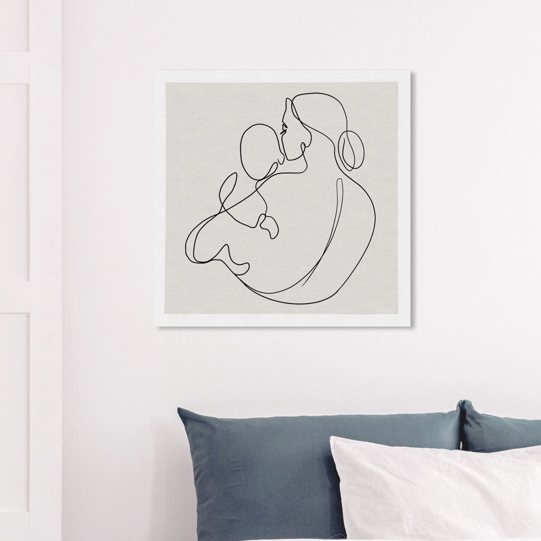 " Mother And Child " Painting Print Olivia's Easel 