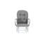 Chaise berçante avec repose-pieds, fauteuil oscillant et oscillant Hosier-818739853