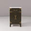 Meuble-lavabo simple avec plateau en acrylique