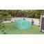 Outsunny 4 x 3 x 2m Polytunnel Greenhouse, 3 Roll-up Doors, Walk-in-107802980