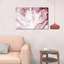 IDÉE4WALL, reproduction d'art sur toile, affichage de pierres précieuses en cristal rouge et rose, art numérique, art moderne, gros plan alternatif, dramatique, bichromie multicolore pour le salon, la chambre à coucher, le bureau-71536376