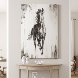 Laurel Foundry Modern Farmhouse Stallion I On Canvas Print & Reviews ...