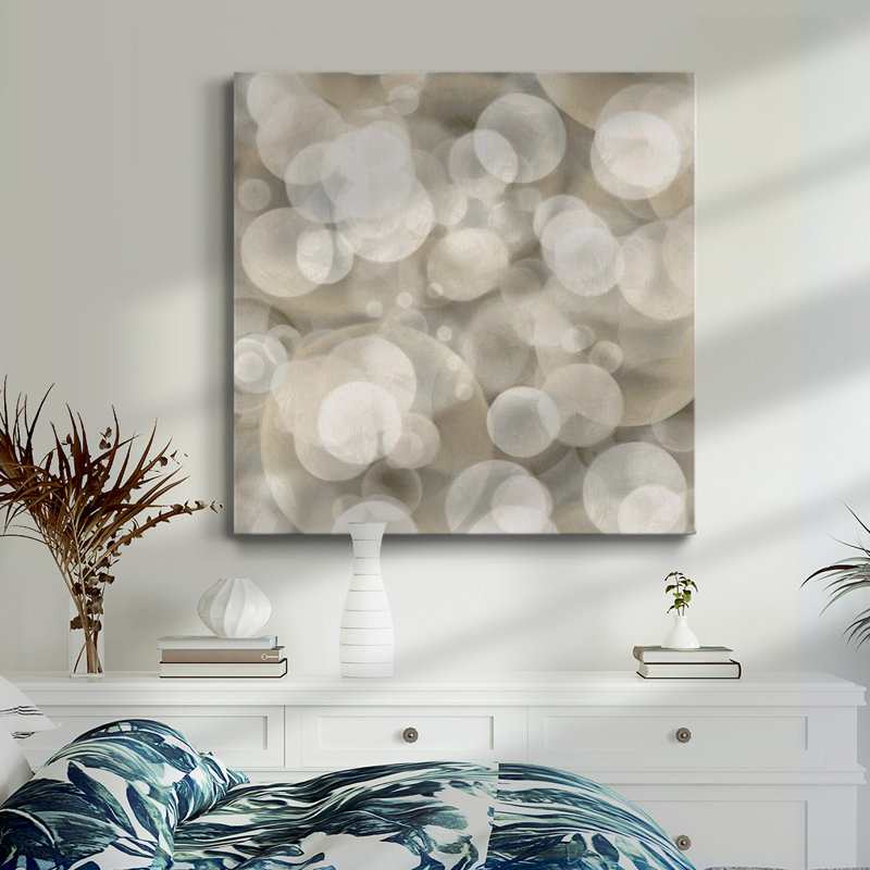 Toile tendue avec châssis Dream Lights I-Premium - prête à être accrochée