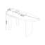 Bureau en bois massif noir Free Form-1124449301