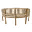 Lucian Solid Wood Teak Outdoor Bench