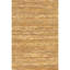 Tapis en cuir tissé à la main Gracie Oaks Rhoena Doré / Beige-1471515558