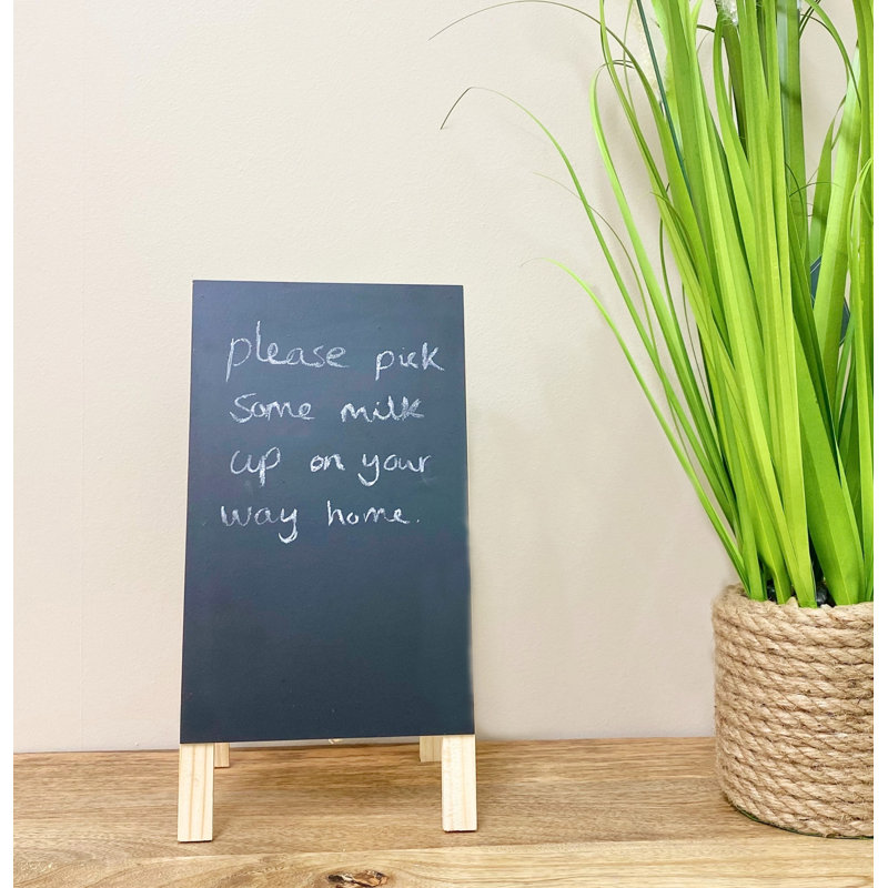 Zearing Free Standing Chalkboard 31cm H x 16cm W