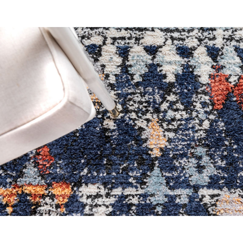 Tapis bleuet Victorville, Rectangle 2 pi 2 po x 3 pi