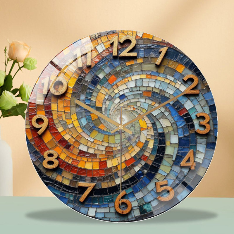 Horloge murale Spiral