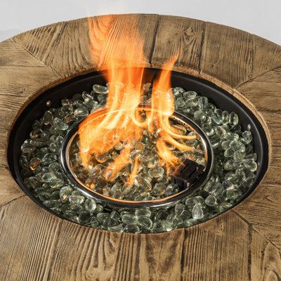 Propane Gas Fire Pit Table