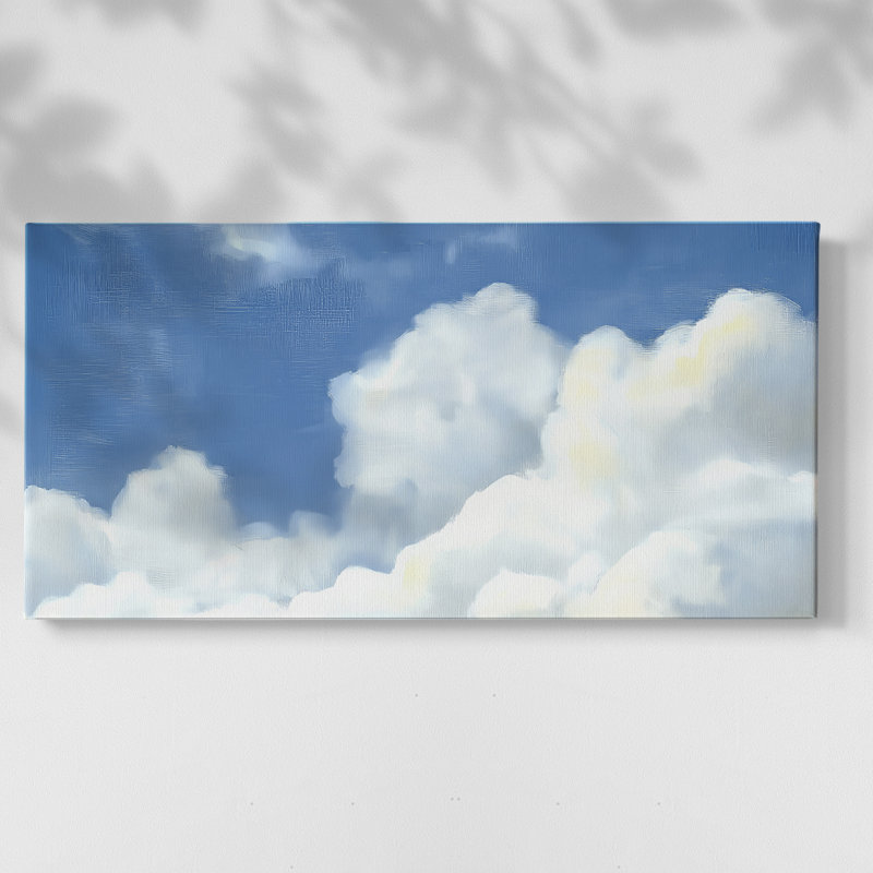 Abstract Series 10 #LII-Gallery Wrapped Canvas, 16" H x 32" W