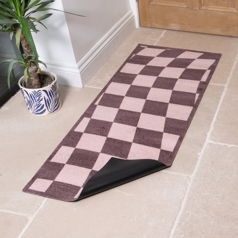 Non-Slip Geometric Doormat, 150x60cm