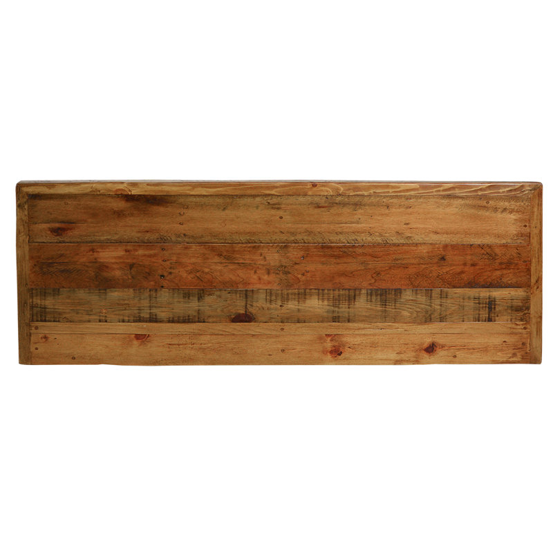 Copper Accent Reclaimed Wood Console