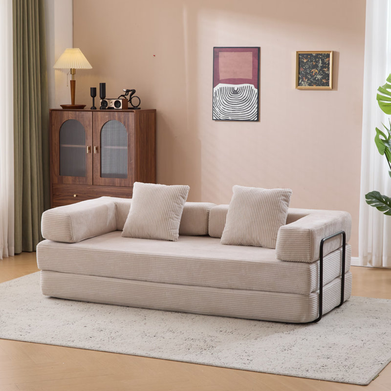 Convertible Sleeper Sofa - Foldable Floor Couch