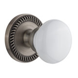 Grandeur Newport Rosette Double Dummy with Hyde Park Door Knob