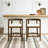 Rubberwood Counter Stool