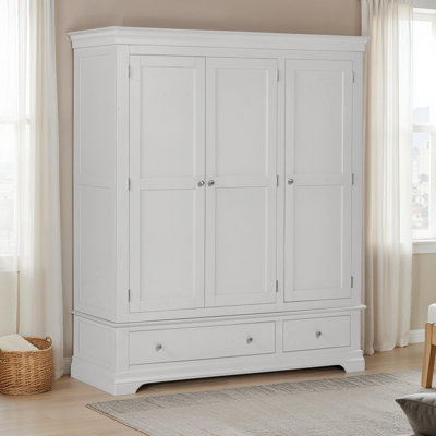 Adaleya 3 Door 2 Drawer Wardrobe