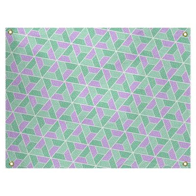 Tapisserie «Kitterman Trapezoids» par Katelyn Elizabeth