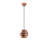 1 - Light Copper Single Pendant