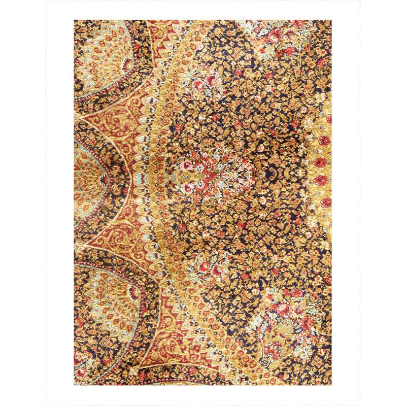 Tapis persan Qum Design 3'3"X 5'