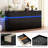 9 Drawers Dresser with LED Lights and Charging Station-1416974391