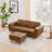 Inayat 29.7''W Upholstered Ottoman-1002008906
