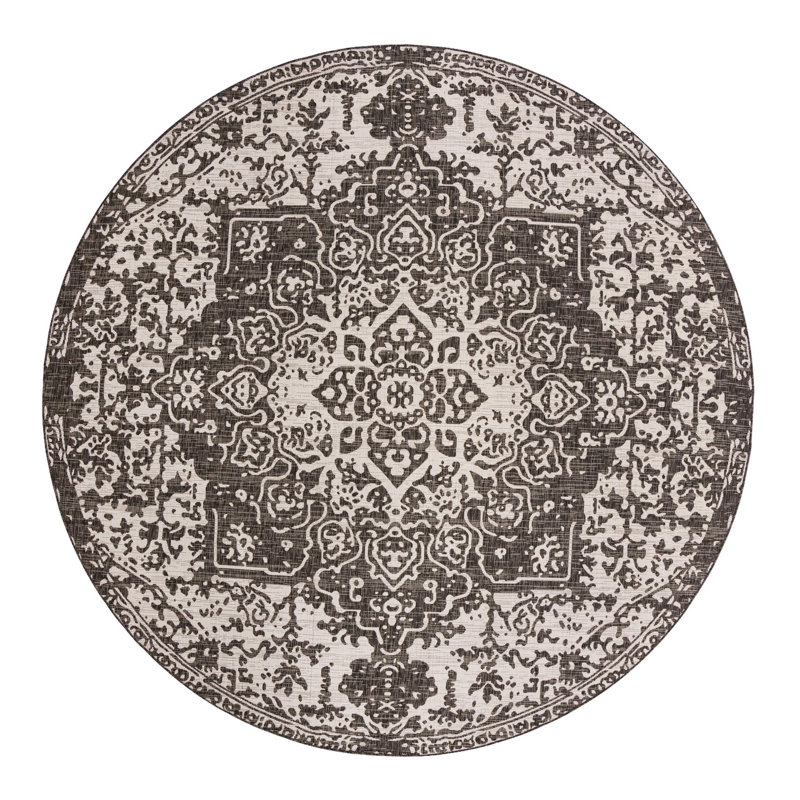 Amada Dubai Indoor/Outdoor Rug, Round 10'8"