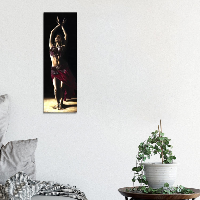 Desert Dancer by Richard Young - Panoramic Gallery-Wrapped Canvas Giclée on Canvas, 30.48 cm H x 91.44 cm W x 1.91 cm D