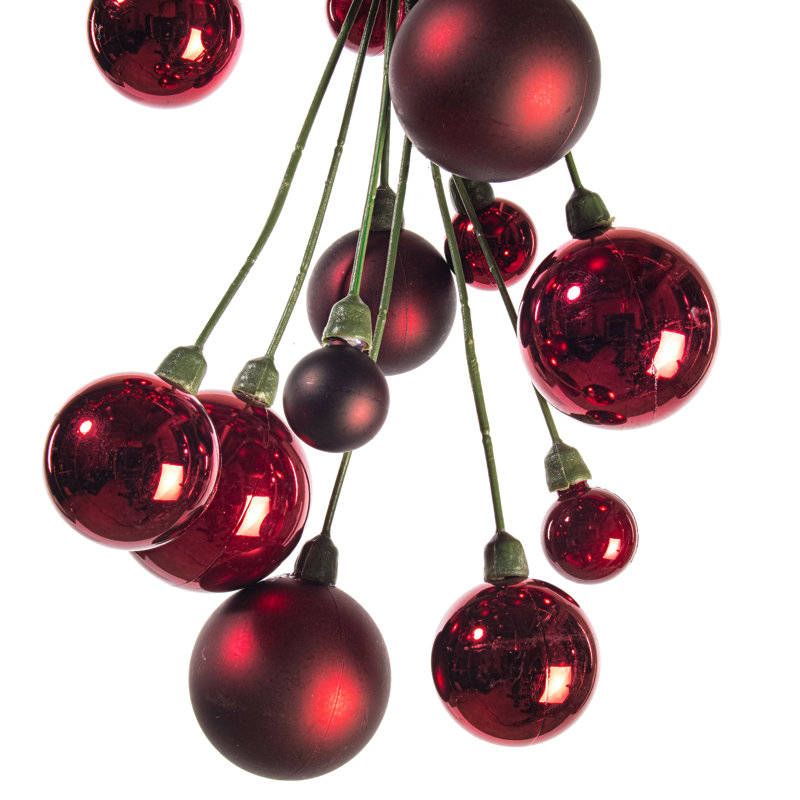 Guirlande Vickerman Crimson, Rouge pourpre