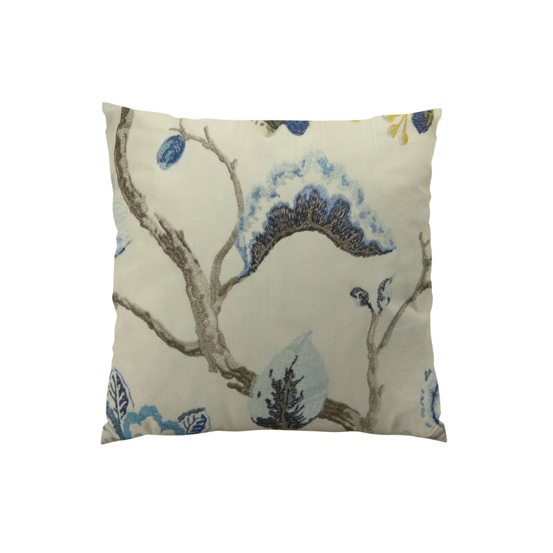 Coussin en coton fait main Bloom City, H 20 po x l 22 po