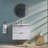 30'' White Modern Wall-Mounted Single Bathroom Vanity Set