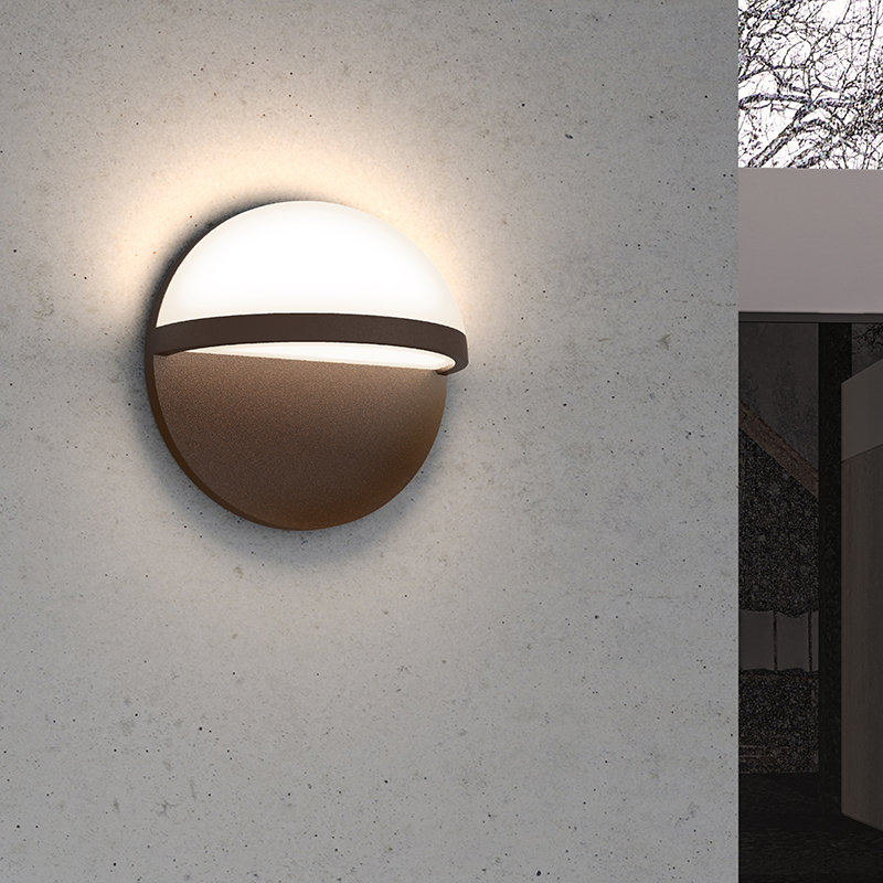 Plafonnier encastré à intensité variable 1 lumière DEL, Blanc texturé, H 5 po x l 5 po x P 3 po