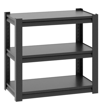 Support réglable à 3 niveaux pour 40 aquariums de 50 gallons, matériau métallique et revêtement antirouille fiable, la hauteur de la tablette peut être ajustée librement, utilisation à grande espace, pieds avec patins de protection du sol