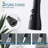 KPAIDA Bridge Kitchen Faucet with Pull Down Sprayer, 3 Hole 8 Inch Kitchen Sink Faucet-69050223