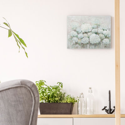 Peinture sur toile tendue
