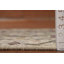 Tapis de couloir indien Oushak All-Over Ivoire 3 x 8