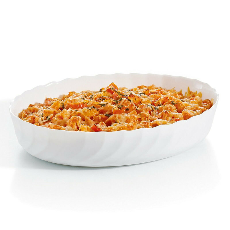 Luminarc Glass Platter, 6.7cm H x 25cm W x 32cm D