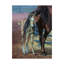 « chevaux bad day day », peinture sur toile tendue-101328126