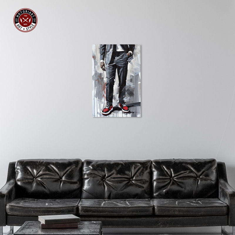 Notoriart Man Of Style Ii Gallery Style 1 pièce, galerie, Toile tendue, H 30 po x l 20 po