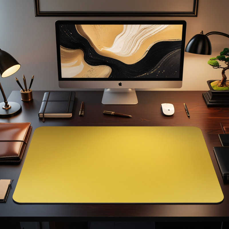 Polyester Desk Pad, 23.6x13.8