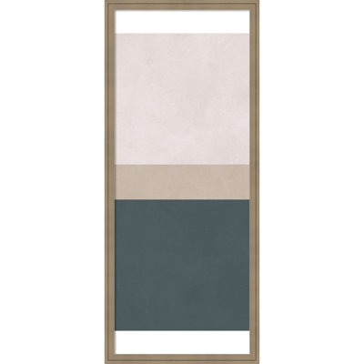 Amanti Art Framed Fabric Pinboard, Color fusion 5 by Vitor Costa Printed Bulletin Board for Use as a Vision Board or Wall Organization