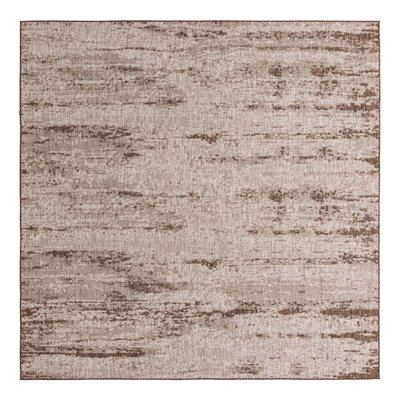 Brown Cartago Indoor/Outdoor Modern Rug