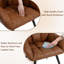 Ellicottville Faux Leather Armchair