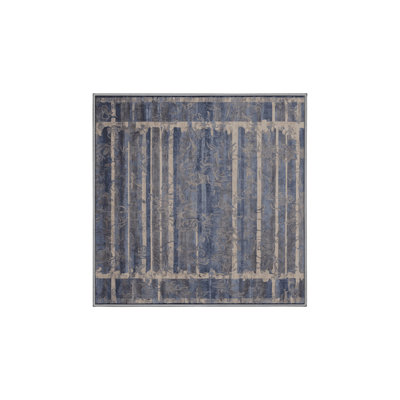 Machine Washable Gray Area Rug