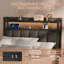 European Single (90 x 200 cm) Lift Up Storage Ottoman Bed