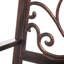 Banc de jardin extérieur Seden FLeur de Lis